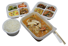 꽃게된장찌개+8가지반찬+공기밥